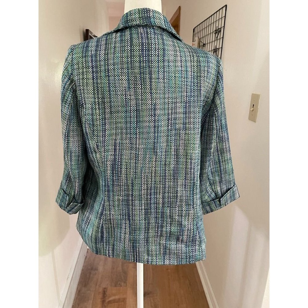 Euc Dressbarn Buttonless Jacket - image 3